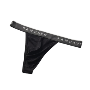 String homme ultra-fin noir - Fancave