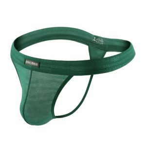 String homme Brave Person en dentelle vert