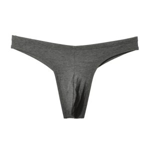 String homme gris coton invisible ultra-léger